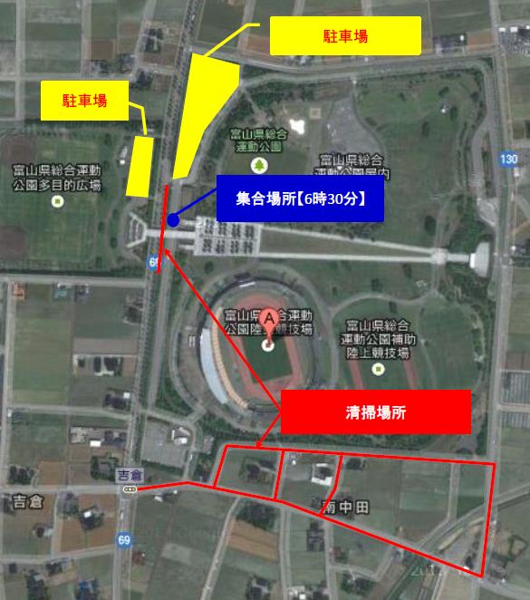 ふるさと美化2013案内図